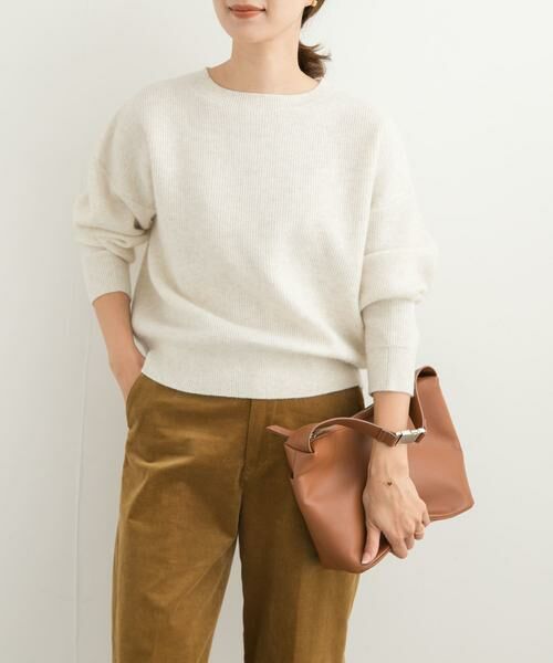 URBAN RESEARCH DOORS / アーバンリサーチ ドアーズ ニット・セーター | 針抜きフラフィーニット | 詳細21