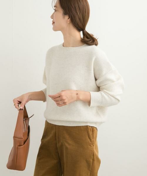 URBAN RESEARCH DOORS / アーバンリサーチ ドアーズ ニット・セーター | 針抜きフラフィーニット | 詳細22
