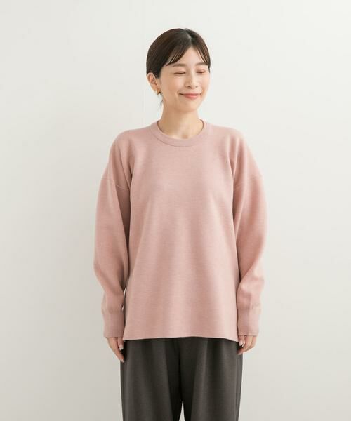 URBAN RESEARCH DOORS / アーバンリサーチ ドアーズ ニット・セーター | コクーンシルエットチュニックニット | 詳細13