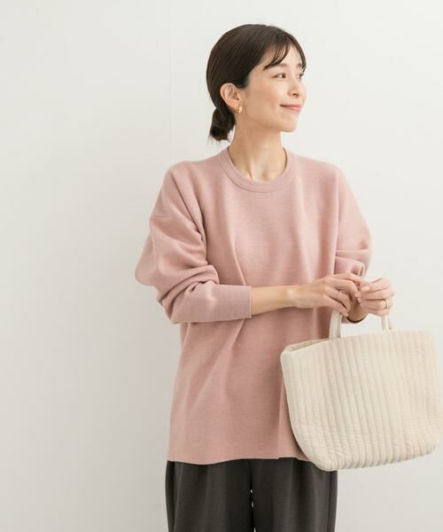 URBAN RESEARCH DOORS / アーバンリサーチ ドアーズ ニット・セーター | コクーンシルエットチュニックニット | 詳細2