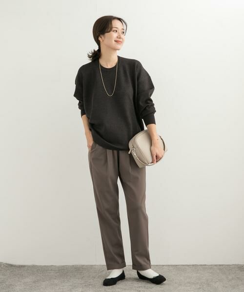 URBAN RESEARCH DOORS / アーバンリサーチ ドアーズ ニット・セーター | コクーンシルエットチュニックニット | 詳細26