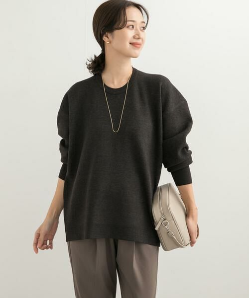 URBAN RESEARCH DOORS / アーバンリサーチ ドアーズ ニット・セーター | コクーンシルエットチュニックニット | 詳細21