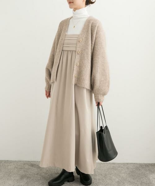 URBAN RESEARCH DOORS / アーバンリサーチ ドアーズ カーディガン・ボレロ | アルパカシャギーカーディガン | 詳細17