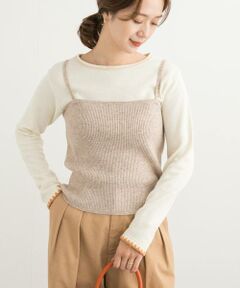 URBAN RESEARCH DOORS / アーバンリサーチ ドアーズ その他トップス | リブニットビスチェ