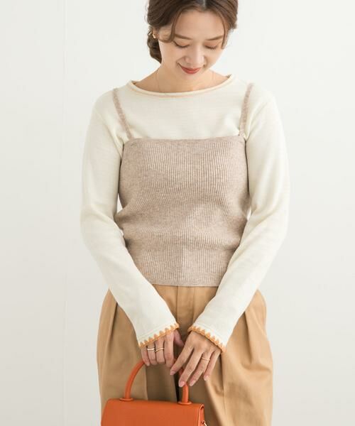 URBAN RESEARCH DOORS / アーバンリサーチ ドアーズ その他トップス | リブニットビスチェ | 詳細12