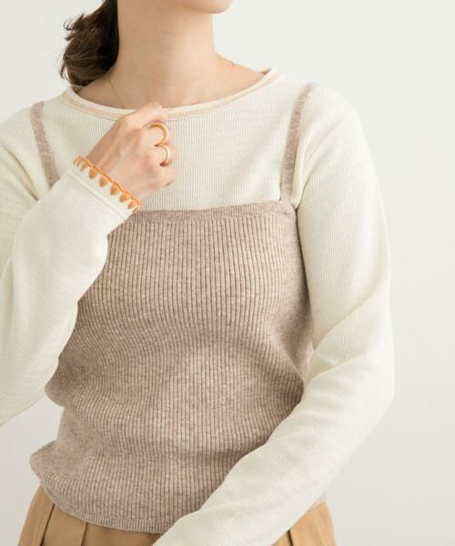 URBAN RESEARCH DOORS / アーバンリサーチ ドアーズ その他トップス | リブニットビスチェ | 詳細16