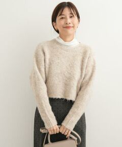 URBAN RESEARCH DOORS / アーバンリサーチ ドアーズ ニット・セーター | ショート丈シャギーニット