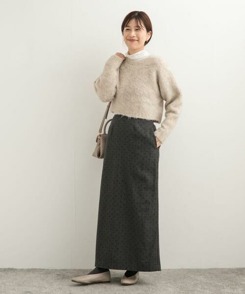 URBAN RESEARCH DOORS / アーバンリサーチ ドアーズ ニット・セーター | ショート丈シャギーニット | 詳細22