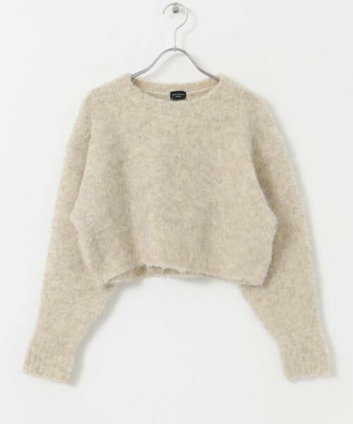 URBAN RESEARCH DOORS / アーバンリサーチ ドアーズ ニット・セーター | ショート丈シャギーニット | 詳細23