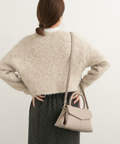 URBAN RESEARCH DOORS / アーバンリサーチ ドアーズ ニット・セーター | ショート丈シャギーニット | 詳細15