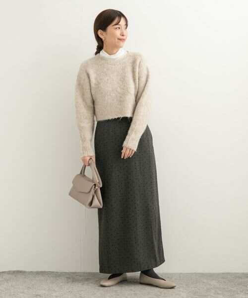 URBAN RESEARCH DOORS / アーバンリサーチ ドアーズ ニット・セーター | ショート丈シャギーニット | 詳細21