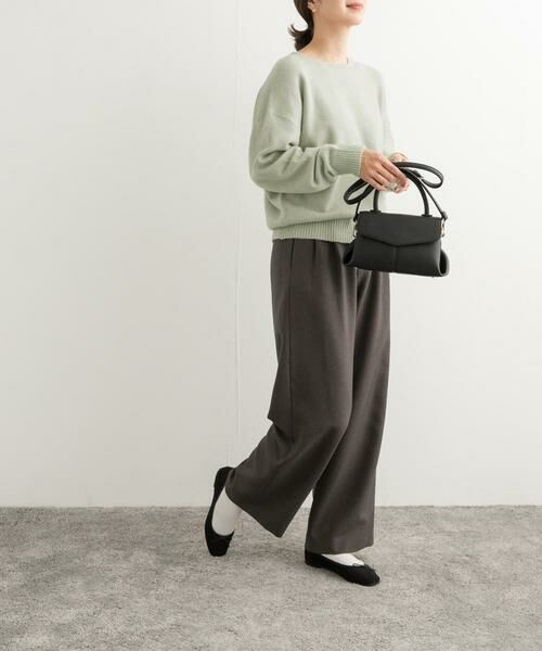 URBAN RESEARCH DOORS / アーバンリサーチ ドアーズ ニット・セーター | モチモチクルーネックニット | 詳細11