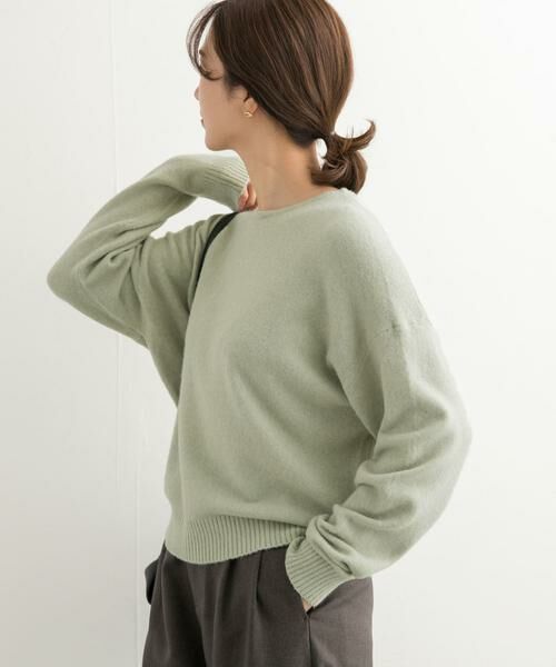 URBAN RESEARCH DOORS / アーバンリサーチ ドアーズ ニット・セーター | モチモチクルーネックニット | 詳細4