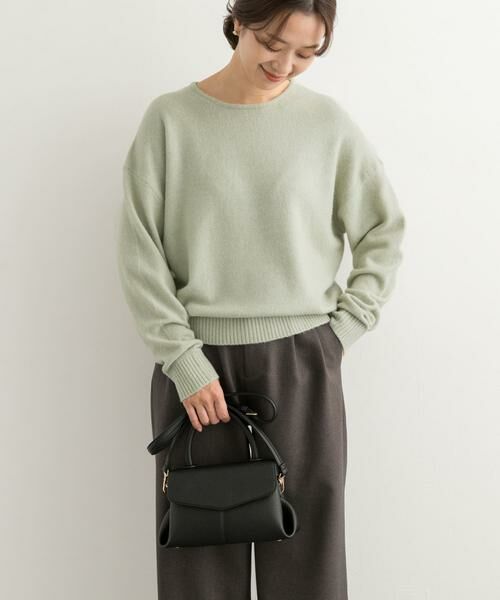 URBAN RESEARCH DOORS / アーバンリサーチ ドアーズ ニット・セーター | モチモチクルーネックニット | 詳細6