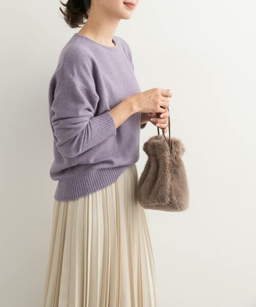 URBAN RESEARCH DOORS / アーバンリサーチ ドアーズ ニット・セーター | モチモチクルーネックニット | 詳細22