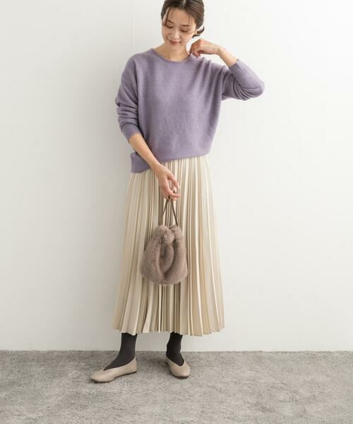 URBAN RESEARCH DOORS / アーバンリサーチ ドアーズ ニット・セーター | モチモチクルーネックニット | 詳細23