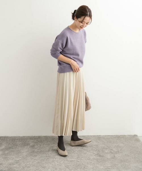 URBAN RESEARCH DOORS / アーバンリサーチ ドアーズ ニット・セーター | モチモチクルーネックニット | 詳細24