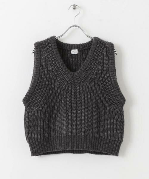 URBAN RESEARCH DOORS / アーバンリサーチ ドアーズ ベスト | リリヤーンVネックニットベスト | 詳細12