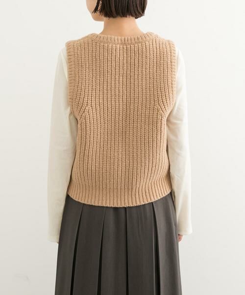 URBAN RESEARCH DOORS / アーバンリサーチ ドアーズ ベスト | リリヤーンVネックニットベスト | 詳細23