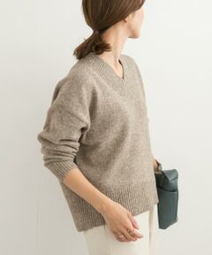 URBAN RESEARCH DOORS / アーバンリサーチ ドアーズ ニット・セーター | メランジVネックニット