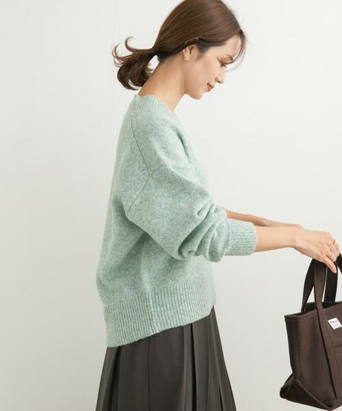 URBAN RESEARCH DOORS / アーバンリサーチ ドアーズ ニット・セーター | メランジVネックニット | 詳細10