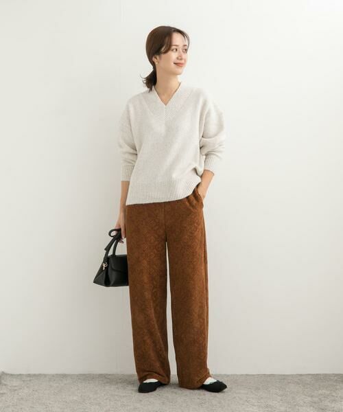 URBAN RESEARCH DOORS / アーバンリサーチ ドアーズ ニット・セーター | メランジVネックニット | 詳細27