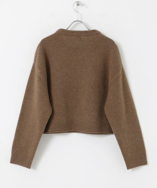 URBAN RESEARCH DOORS / アーバンリサーチ ドアーズ ニット・セーター | ショート丈ウールニット | 詳細11
