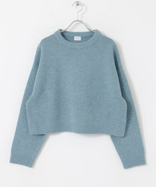 URBAN RESEARCH DOORS / アーバンリサーチ ドアーズ ニット・セーター | ショート丈ウールニット | 詳細24