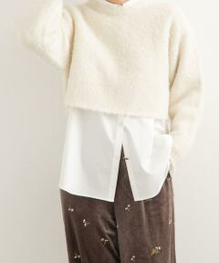 URBAN RESEARCH DOORS / アーバンリサーチ ドアーズ シャツ・ブラウス | ゴールドボタンチュニックシャツ