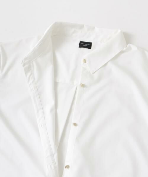 URBAN RESEARCH DOORS / アーバンリサーチ ドアーズ シャツ・ブラウス | ゴールドボタンチュニックシャツ | 詳細10