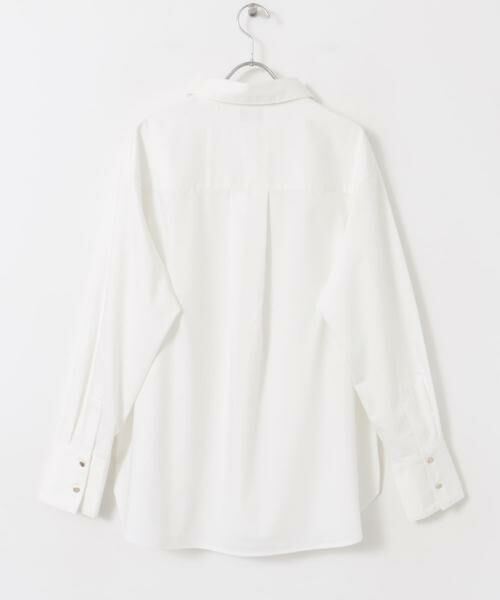 URBAN RESEARCH DOORS / アーバンリサーチ ドアーズ シャツ・ブラウス | ゴールドボタンチュニックシャツ | 詳細12