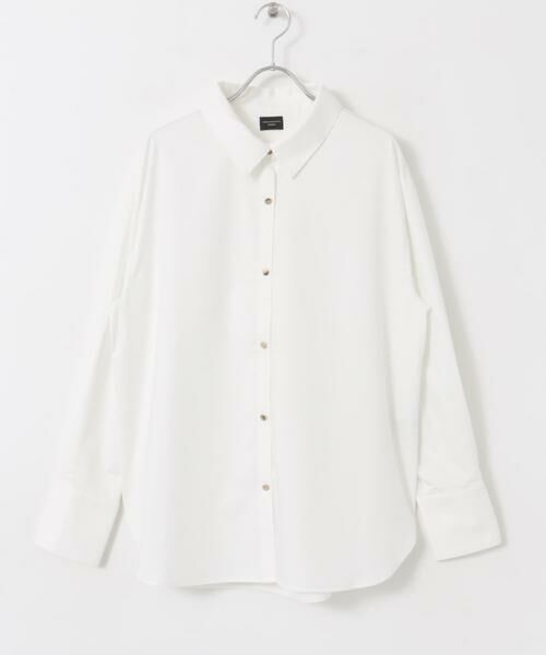 URBAN RESEARCH DOORS / アーバンリサーチ ドアーズ シャツ・ブラウス | ゴールドボタンチュニックシャツ | 詳細9