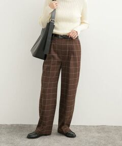 URBAN RESEARCH DOORS / アーバンリサーチ ドアーズ その他パンツ | チェックトラウザーパンツ