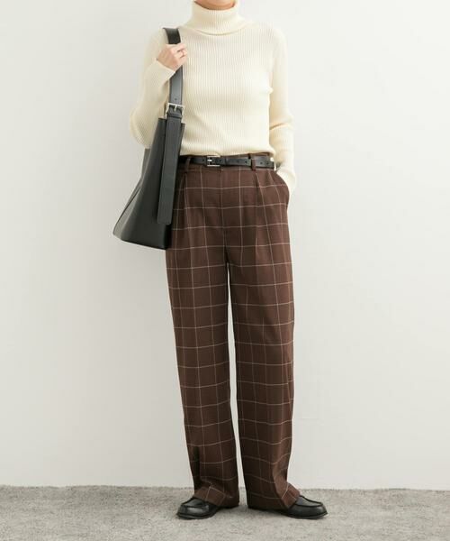 URBAN RESEARCH DOORS / アーバンリサーチ ドアーズ その他パンツ | チェックトラウザーパンツ | 詳細4