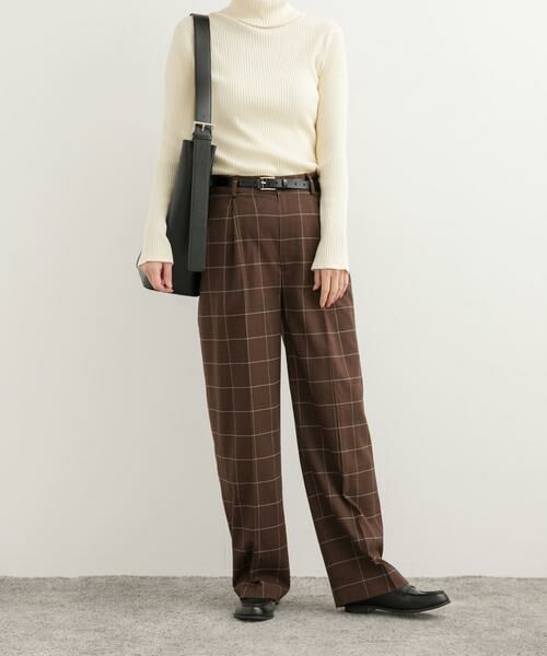 URBAN RESEARCH DOORS / アーバンリサーチ ドアーズ その他パンツ | チェックトラウザーパンツ | 詳細5