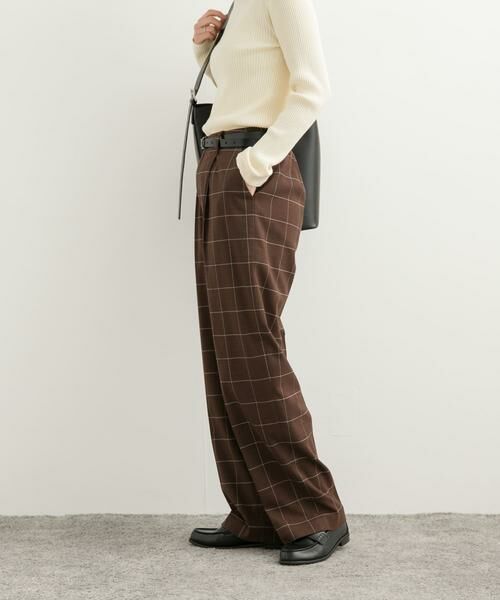 URBAN RESEARCH DOORS / アーバンリサーチ ドアーズ その他パンツ | チェックトラウザーパンツ | 詳細6