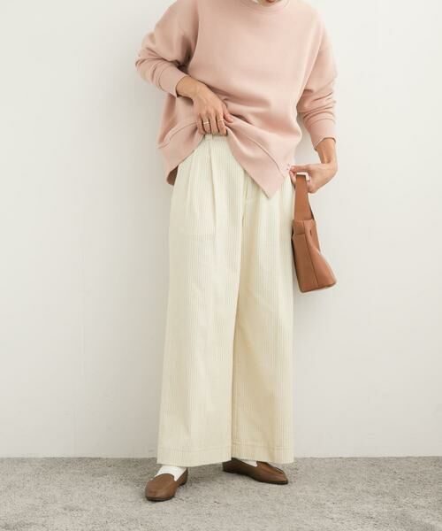 URBAN RESEARCH DOORS / アーバンリサーチ ドアーズ その他パンツ | コーデュロイタックワイドパンツ | 詳細11