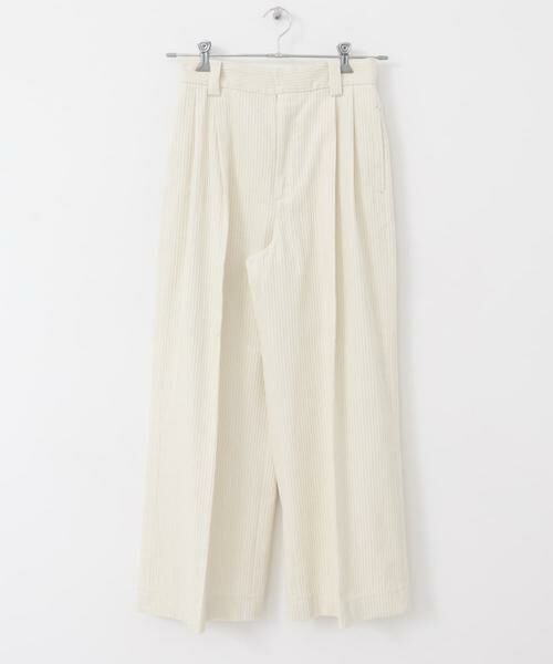 URBAN RESEARCH DOORS / アーバンリサーチ ドアーズ その他パンツ | コーデュロイタックワイドパンツ | 詳細16