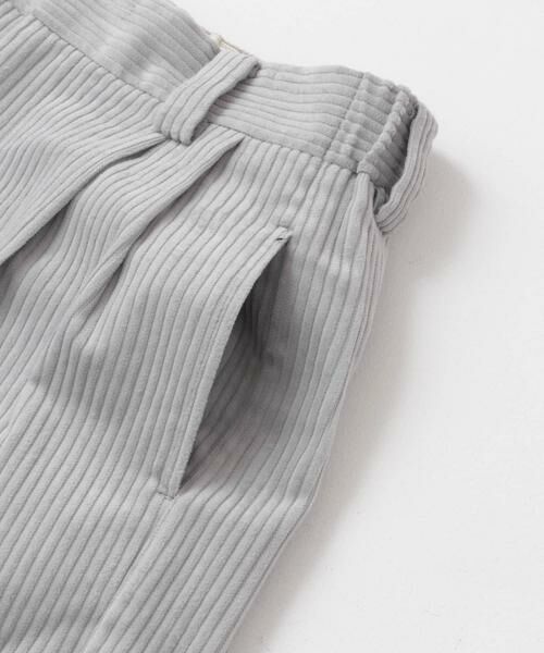 URBAN RESEARCH DOORS / アーバンリサーチ ドアーズ その他パンツ | コーデュロイタックワイドパンツ | 詳細28