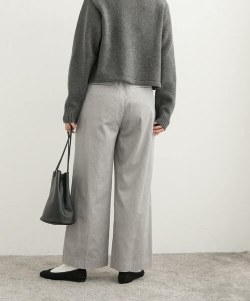 URBAN RESEARCH DOORS / アーバンリサーチ ドアーズ その他パンツ | コーデュロイタックワイドパンツ | 詳細21