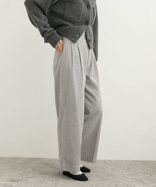 URBAN RESEARCH DOORS / アーバンリサーチ ドアーズ その他パンツ | コーデュロイタックワイドパンツ | 詳細22