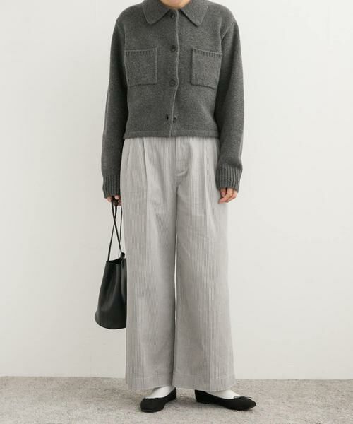 URBAN RESEARCH DOORS / アーバンリサーチ ドアーズ その他パンツ | コーデュロイタックワイドパンツ | 詳細23