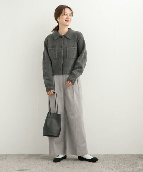 URBAN RESEARCH DOORS / アーバンリサーチ ドアーズ その他パンツ | コーデュロイタックワイドパンツ | 詳細25