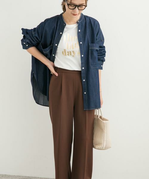 URBAN RESEARCH DOORS / アーバンリサーチ ドアーズ その他パンツ | カットジョーゼットパンツ | 詳細10