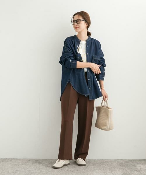 URBAN RESEARCH DOORS / アーバンリサーチ ドアーズ その他パンツ | カットジョーゼットパンツ | 詳細12