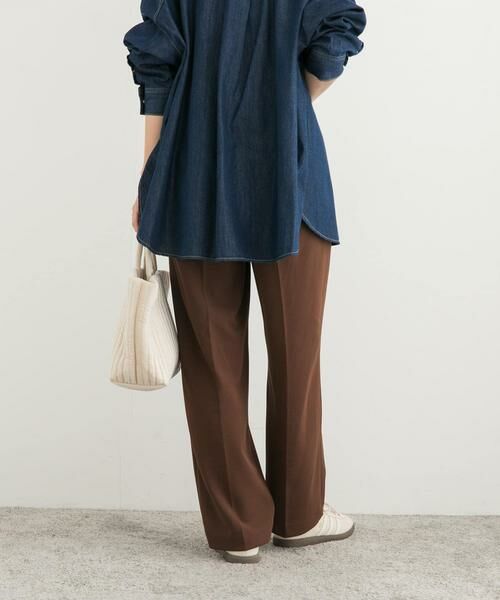 URBAN RESEARCH DOORS / アーバンリサーチ ドアーズ その他パンツ | カットジョーゼットパンツ | 詳細5