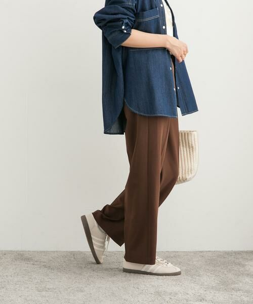URBAN RESEARCH DOORS / アーバンリサーチ ドアーズ その他パンツ | カットジョーゼットパンツ | 詳細6