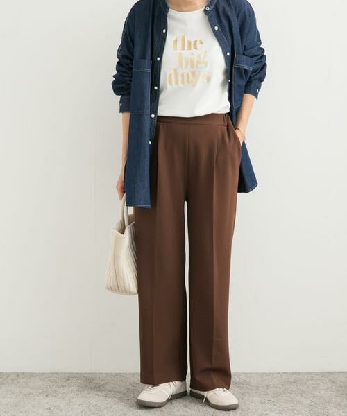 URBAN RESEARCH DOORS / アーバンリサーチ ドアーズ その他パンツ | カットジョーゼットパンツ | 詳細7