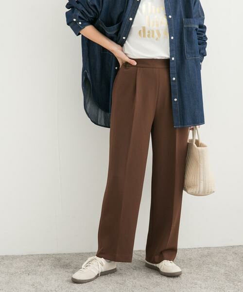 URBAN RESEARCH DOORS / アーバンリサーチ ドアーズ その他パンツ | カットジョーゼットパンツ | 詳細9