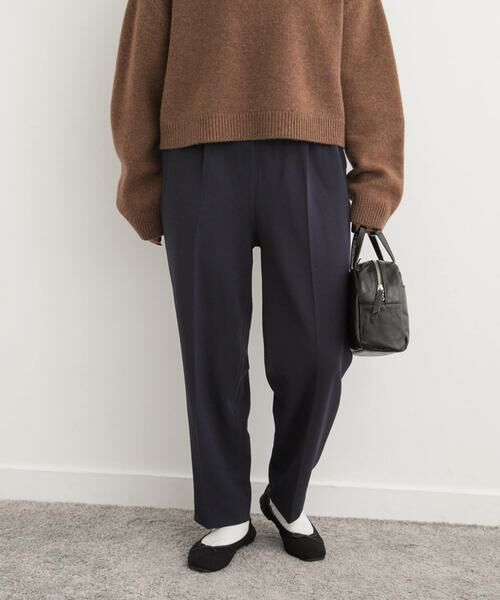 URBAN RESEARCH DOORS / アーバンリサーチ ドアーズ その他パンツ | カットジョーゼットテーパードパンツ | 詳細1